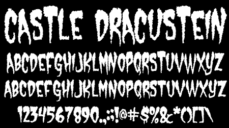 Castle Dracustein Font